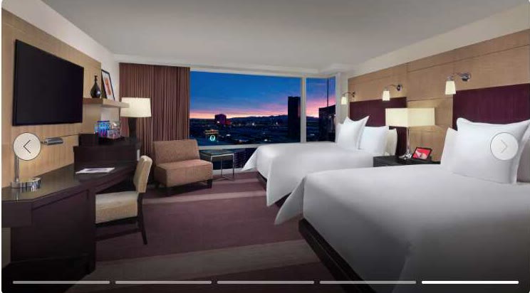 Deluxe Two Queen room at ARIA